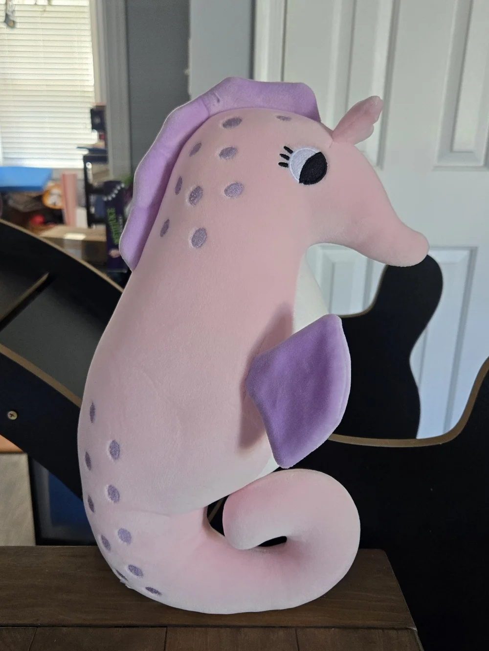 Pink & Lavender Plush Tiny Dreamers Seahorse Toy